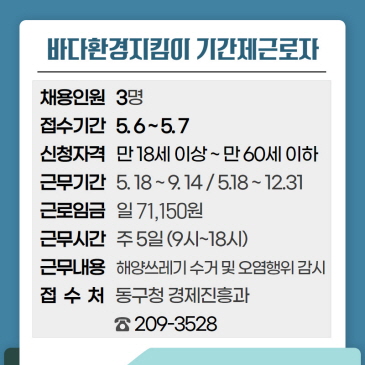 지역공동체 일자리채용 이미지