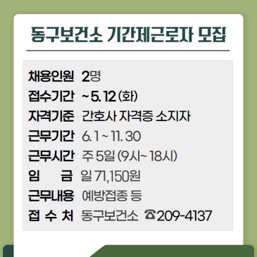 지역공동체 일자리채용 이미지
