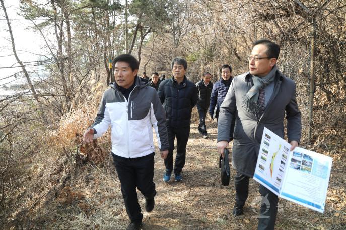 주전근린공원 현장방문 의 사진