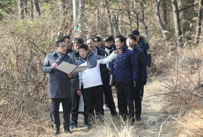 주전근린공원 현장방문 의 사진