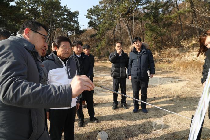 주전근린공원 현장방문 의 사진