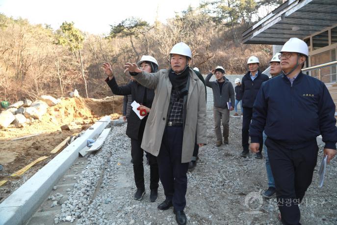 남목노인복지관 및 장애인직업재활시설 현장점검 의 사진