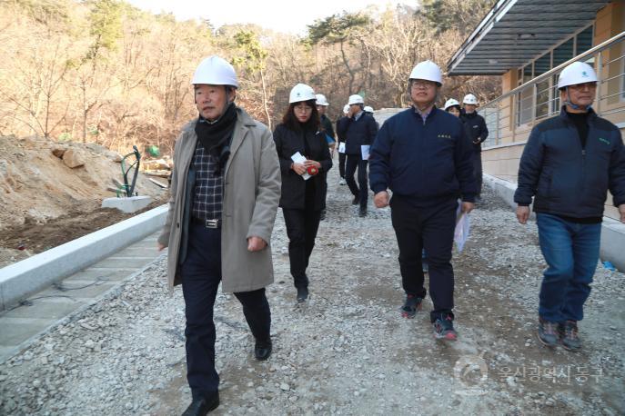 남목노인복지관 및 장애인직업재활시설 현장점검 의 사진