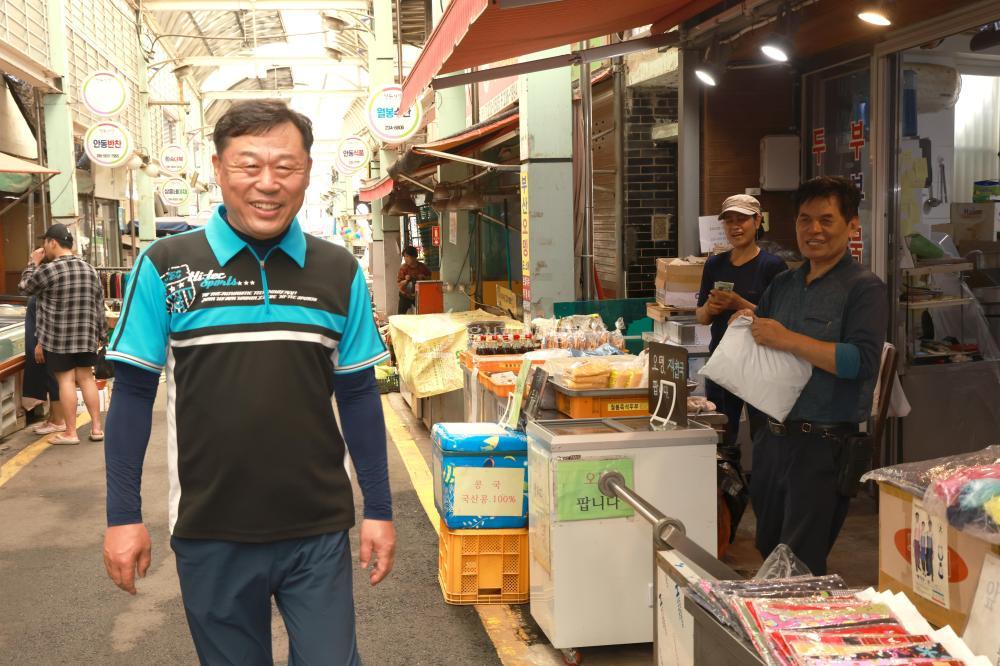 김종훈 동구청장, 택배 배송 현장체험 의 사진