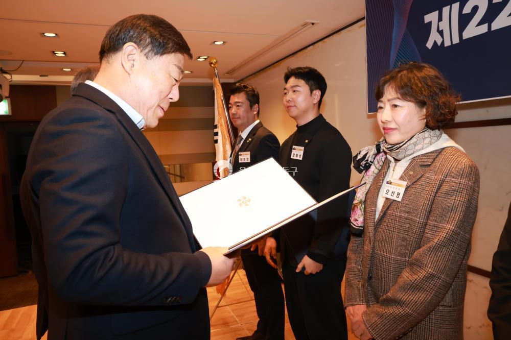 민주평통 동구협의회 출범식의 사진