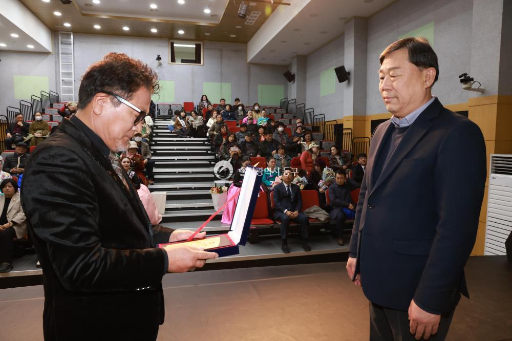 울산농악보존회 정기총회의 사진