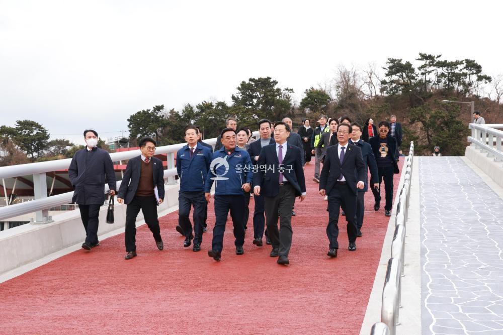 일산항 어촌신활력증진사업 준공식의 사진