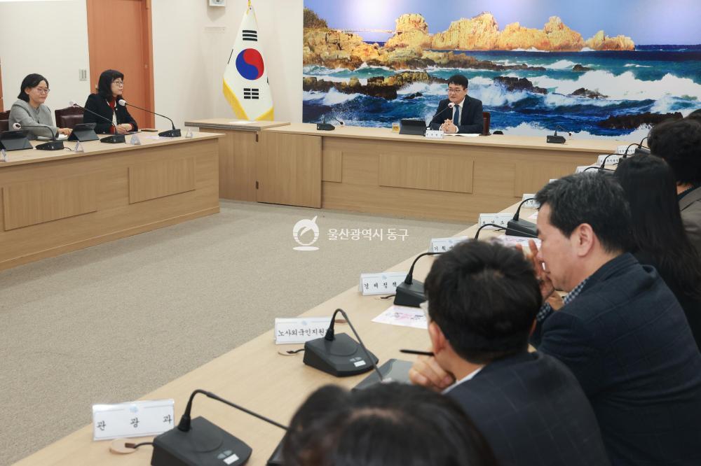 4월 월간 업무보고회의 사진