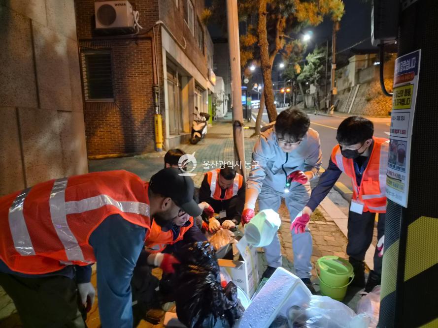 외국인 자원봉사자 클린홍보단 운영