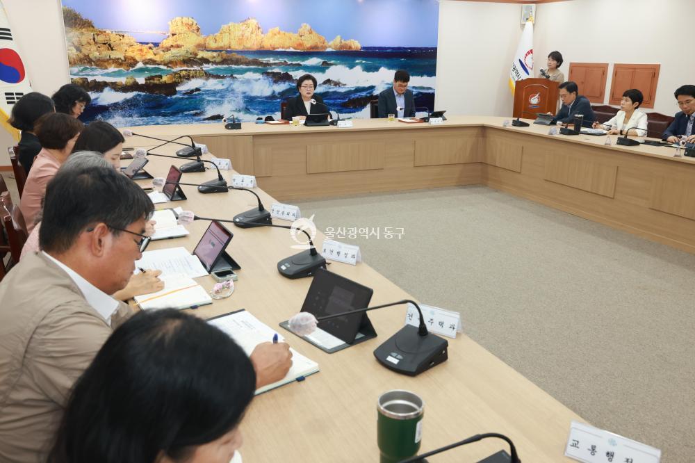 7월 월간업무보고회의 사진