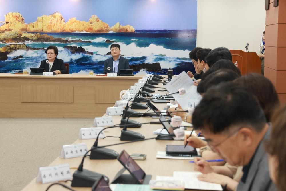 7월 월간업무보고회의 사진
