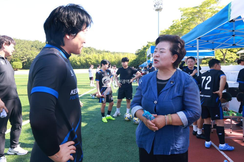 동구청장배 생활체육 축구대회의 사진