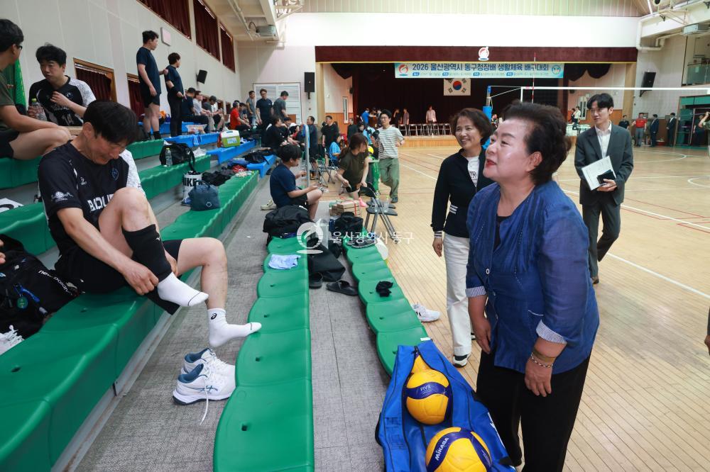 동구청장배 생활체육 배구대회의 사진