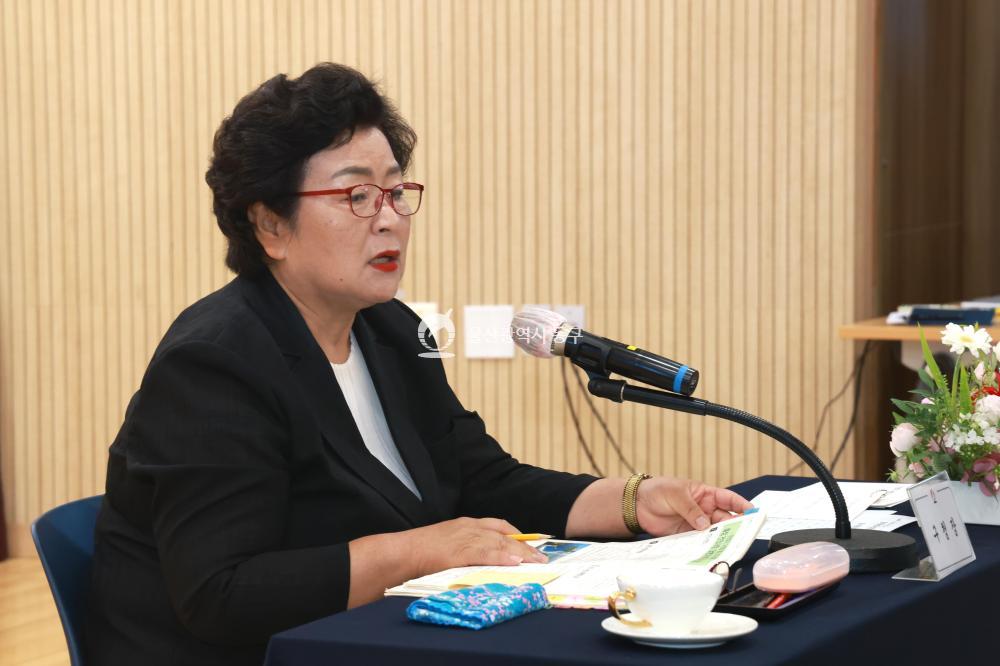 천기옥 동구청장, 일산동 초도방문의 사진