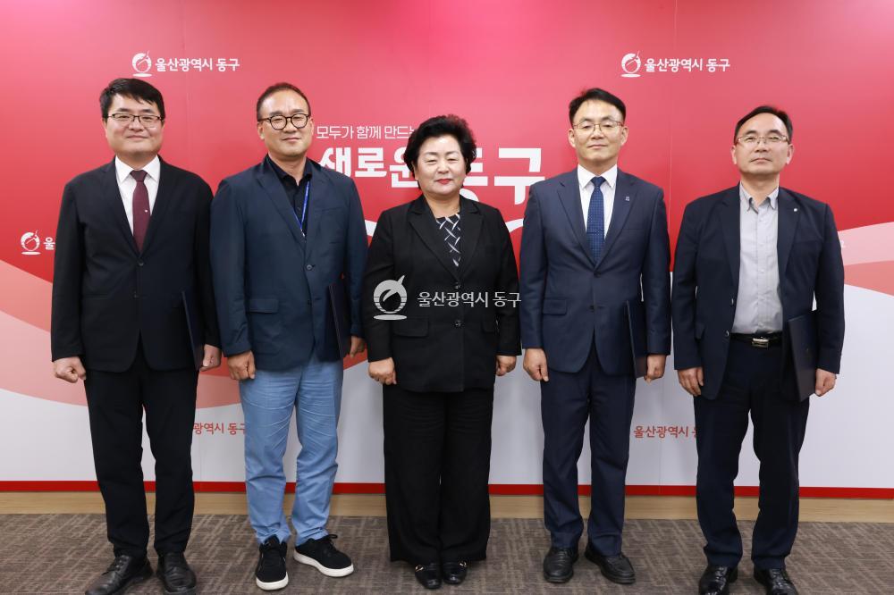 하반기 5급 이상 인사교류자 임용장 수여식의 사진
