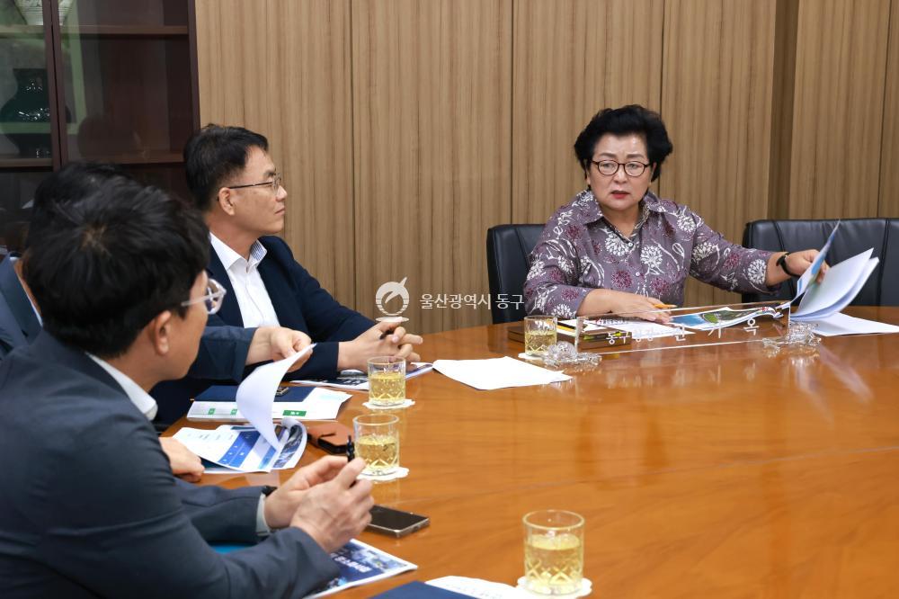 일산해변 풍류문화놀이터 명소화사업 용역보고회의 사진