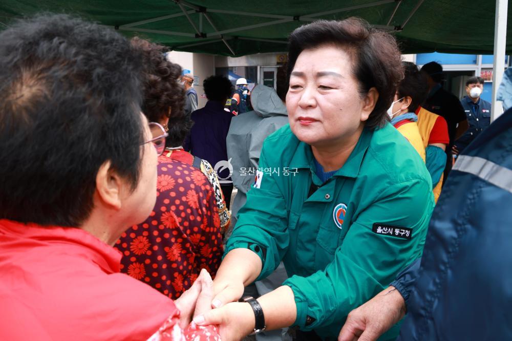 방어진활어센터 민관 합동 환경정비의 사진