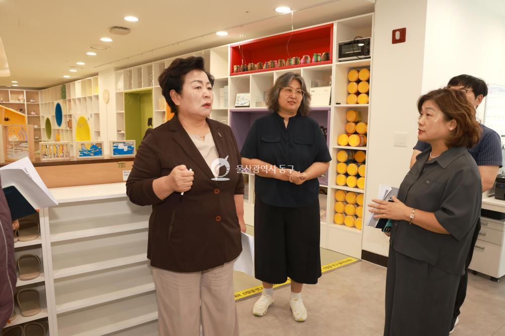 천기옥 동구청장、슬도아트 현장방문