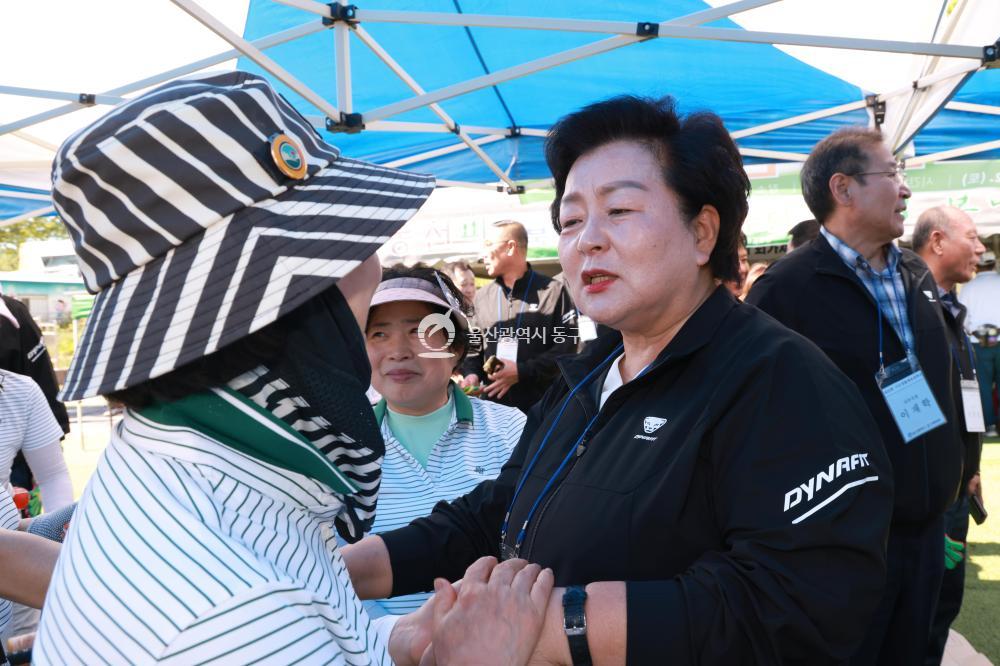 제29회 시민생활체육대축전 선수단 격려방문의 사진
