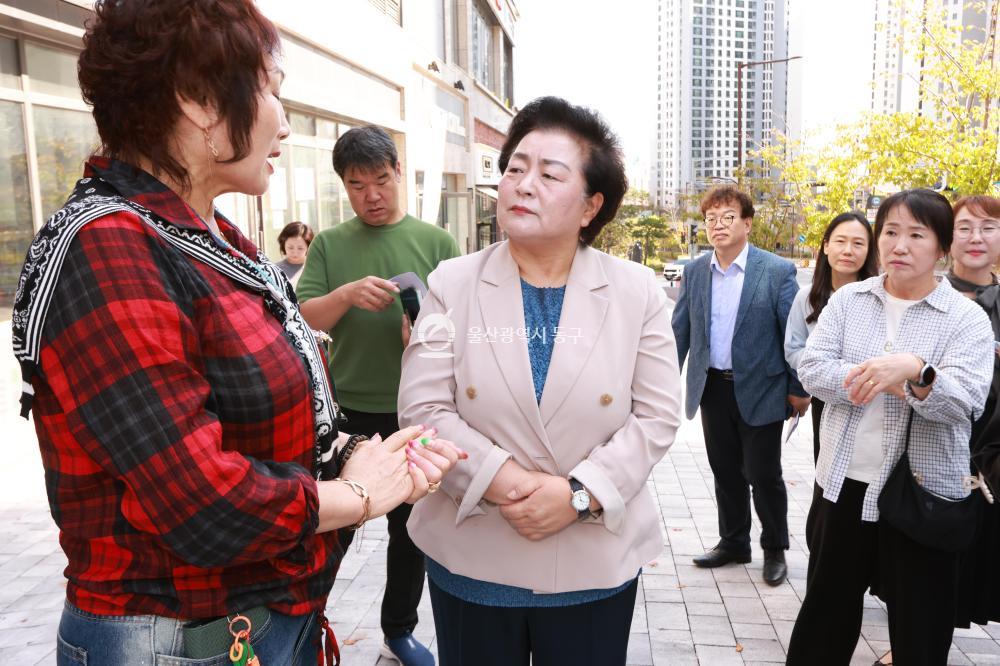 취임 100일 기념, 버스 노선 현장민원 청취의 사진