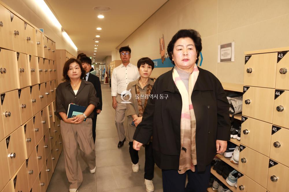 천기옥 동구청장, 서부건강센터 현장확인의 사진