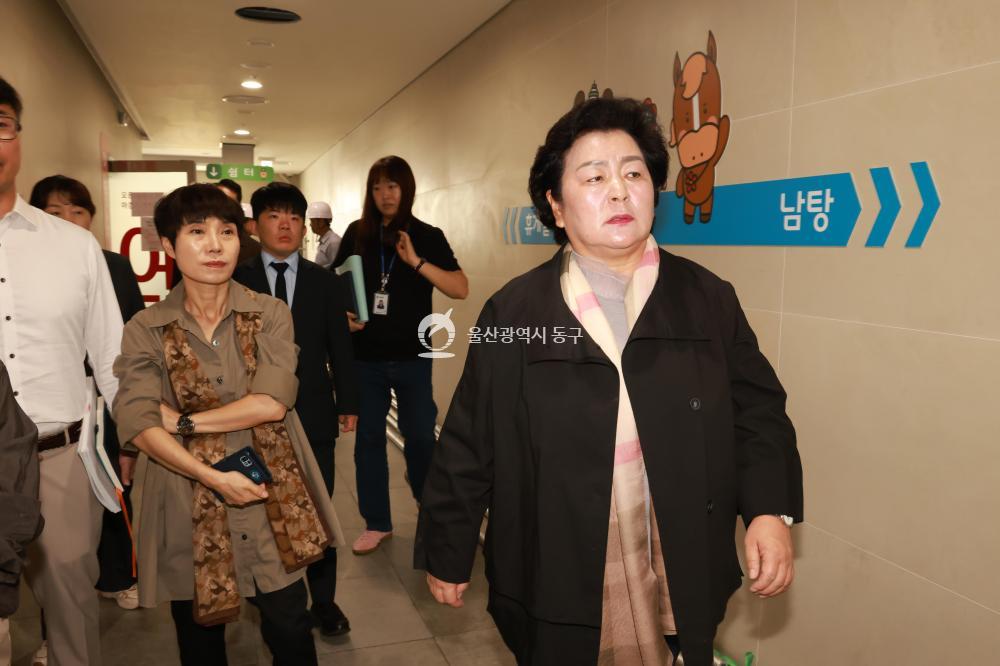 천기옥 동구청장, 서부건강센터 현장확인의 사진