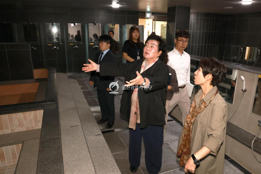 천기옥 동구청장, 서부건강센터 현장확인의 사진