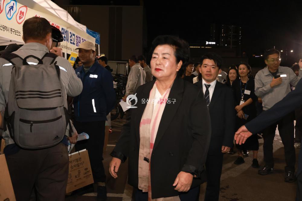 HD현대중공업 외국인 근로자 건강체험관 운영의 사진