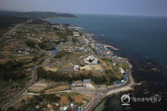 주전마을(항공)의 사진