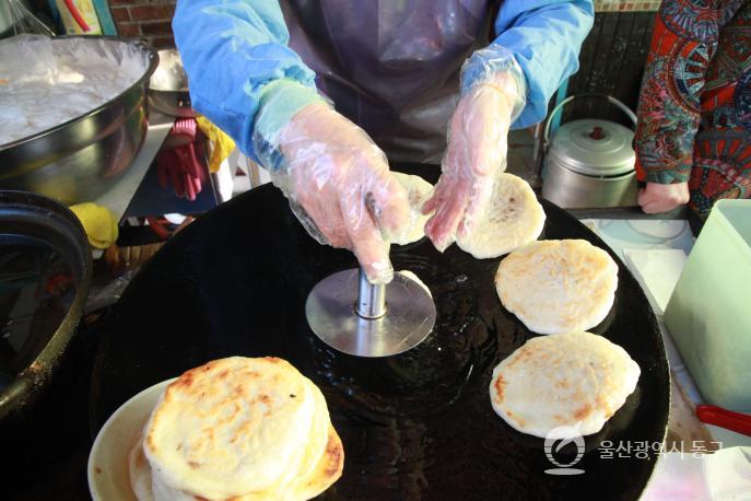 남목시장 호떡가게의 사진