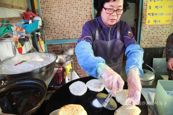 남목시장 호떡가게의 사진