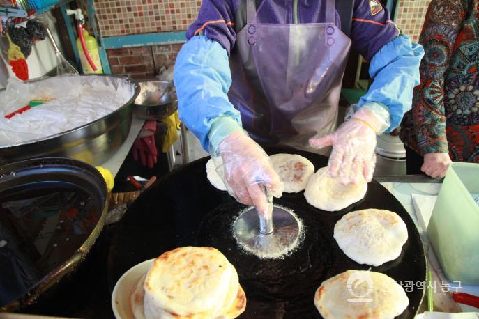 남목시장 호떡가게의 사진