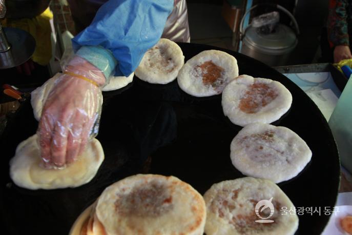 남목시장 호떡가게의 사진