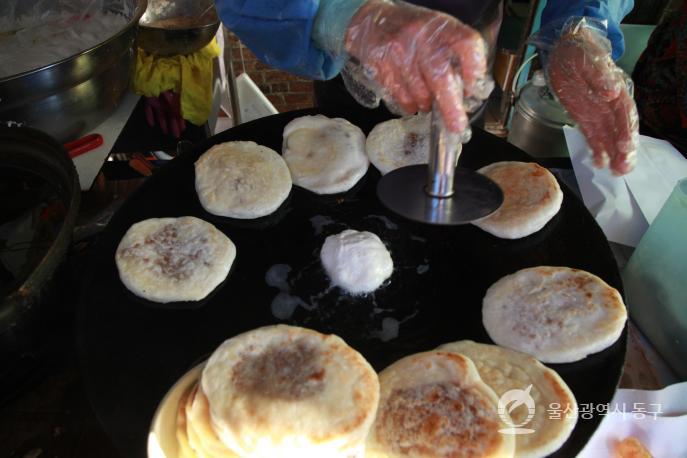 남목시장 호떡가게의 사진