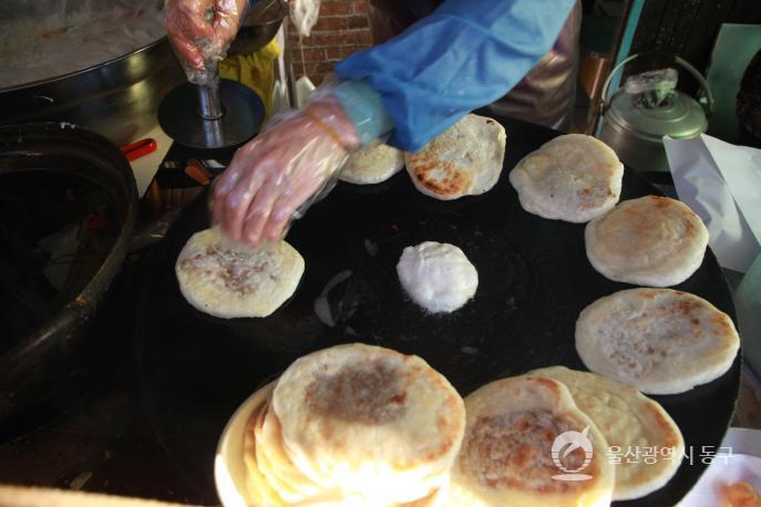 남목시장 호떡가게의 사진