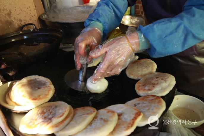 남목시장 호떡가게의 사진