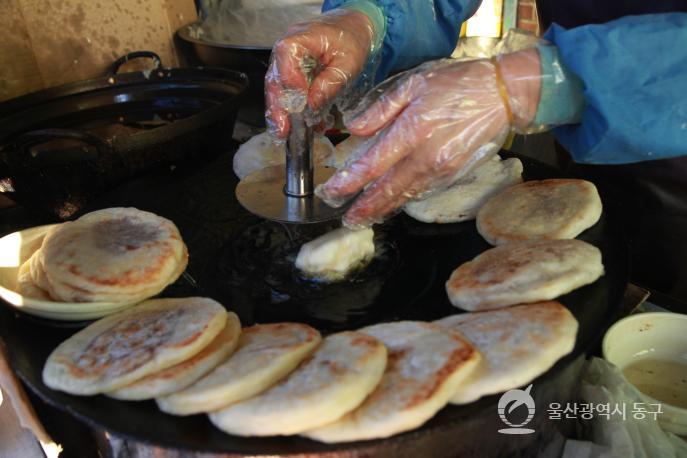 남목시장 호떡가게의 사진