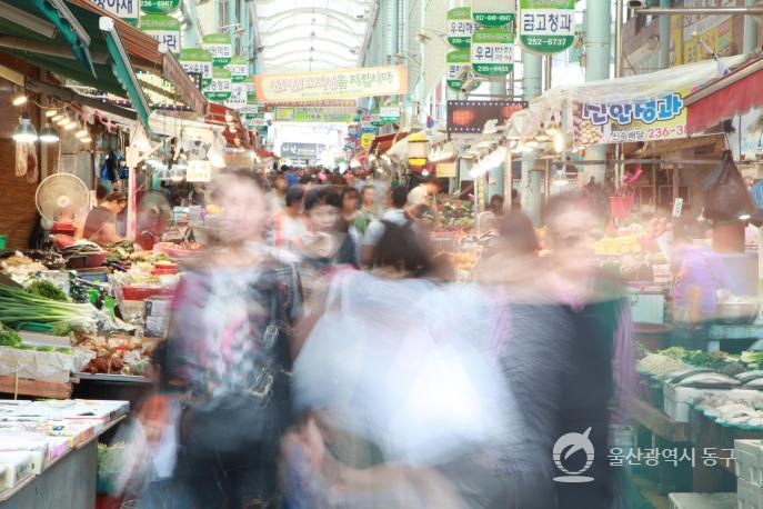 대송농수산물시장사람들의 사진