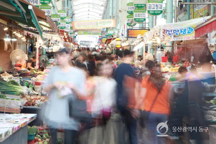 대송농수산물시장사람들의 사진