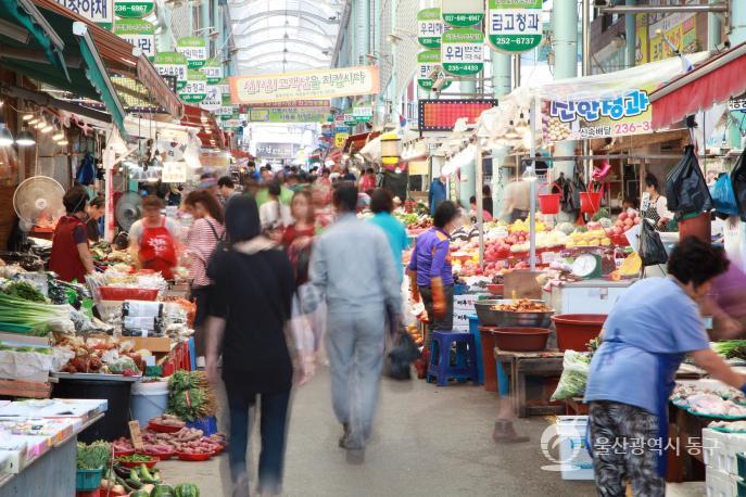 대송농수산물시장사람들의 사진