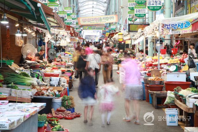 대송농수산물시장사람들의 사진