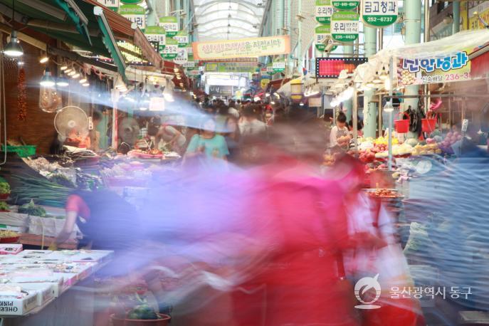 대송농수산물시장사람들의 사진