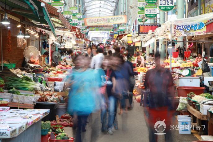 대송농수산물시장사람들의 사진