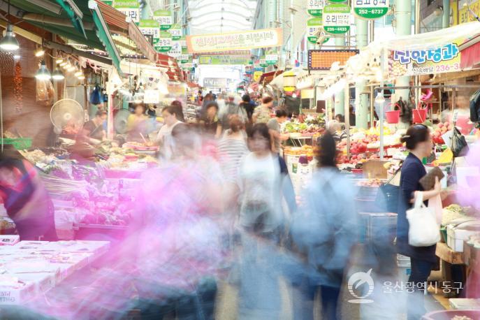 대송농수산물시장사람들의 사진