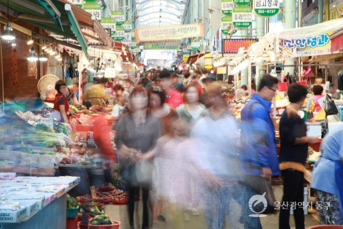 대송농수산물시장사람들의 사진