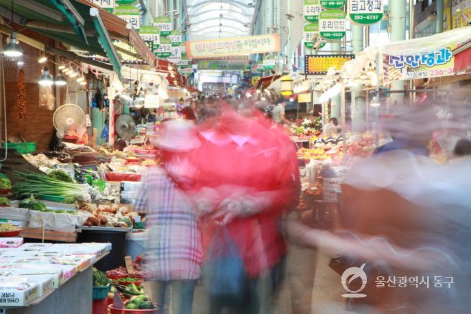 대송농수산물시장사람들의 사진