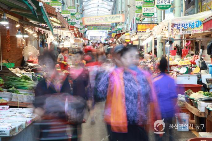 대송농수산물시장사람들의 사진