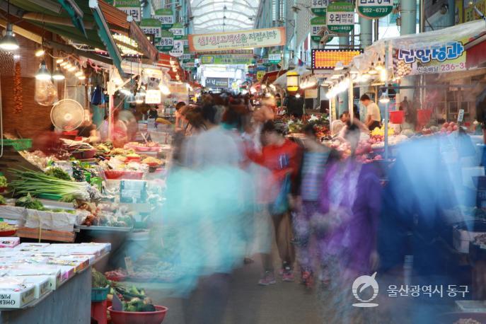 대송농수산물시장사람들의 사진