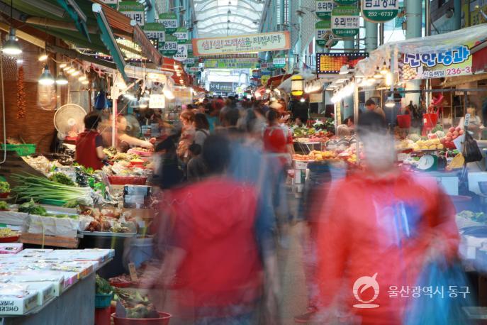 대송농수산물시장사람들의 사진