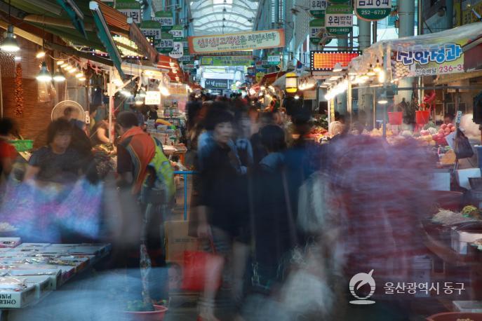 대송농수산물시장사람들의 사진